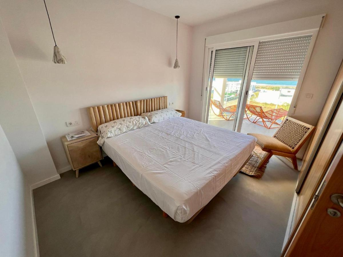 Beautiful Penthouse With Pool And Wonderful Beach View Oliva Bagian luar foto