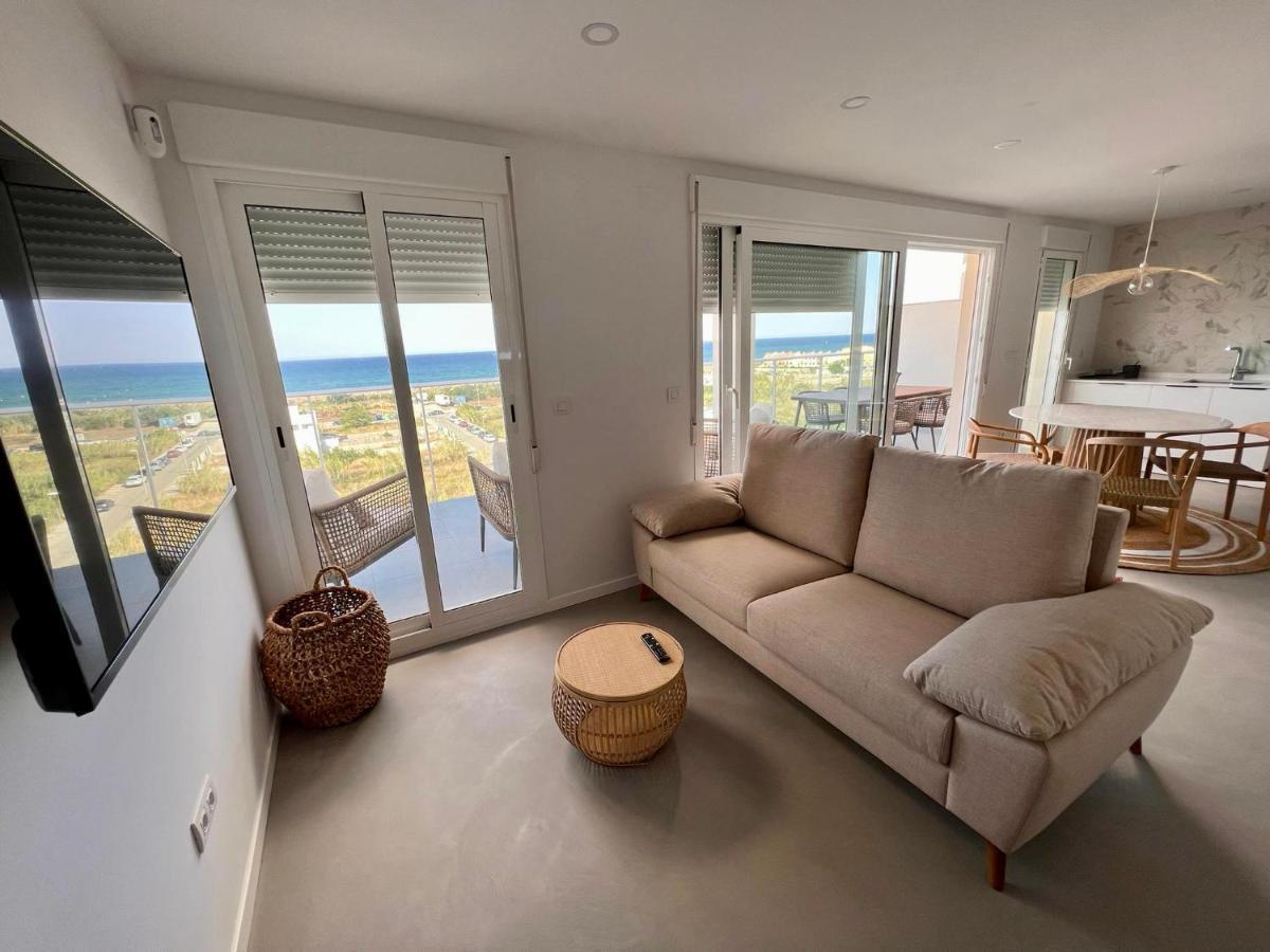 Beautiful Penthouse With Pool And Wonderful Beach View Oliva Bagian luar foto