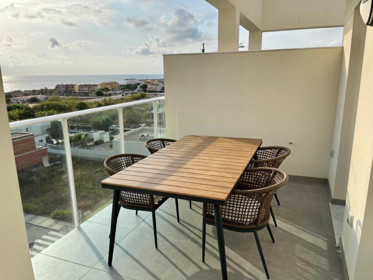 Beautiful Penthouse With Pool And Wonderful Beach View Oliva Bagian luar foto