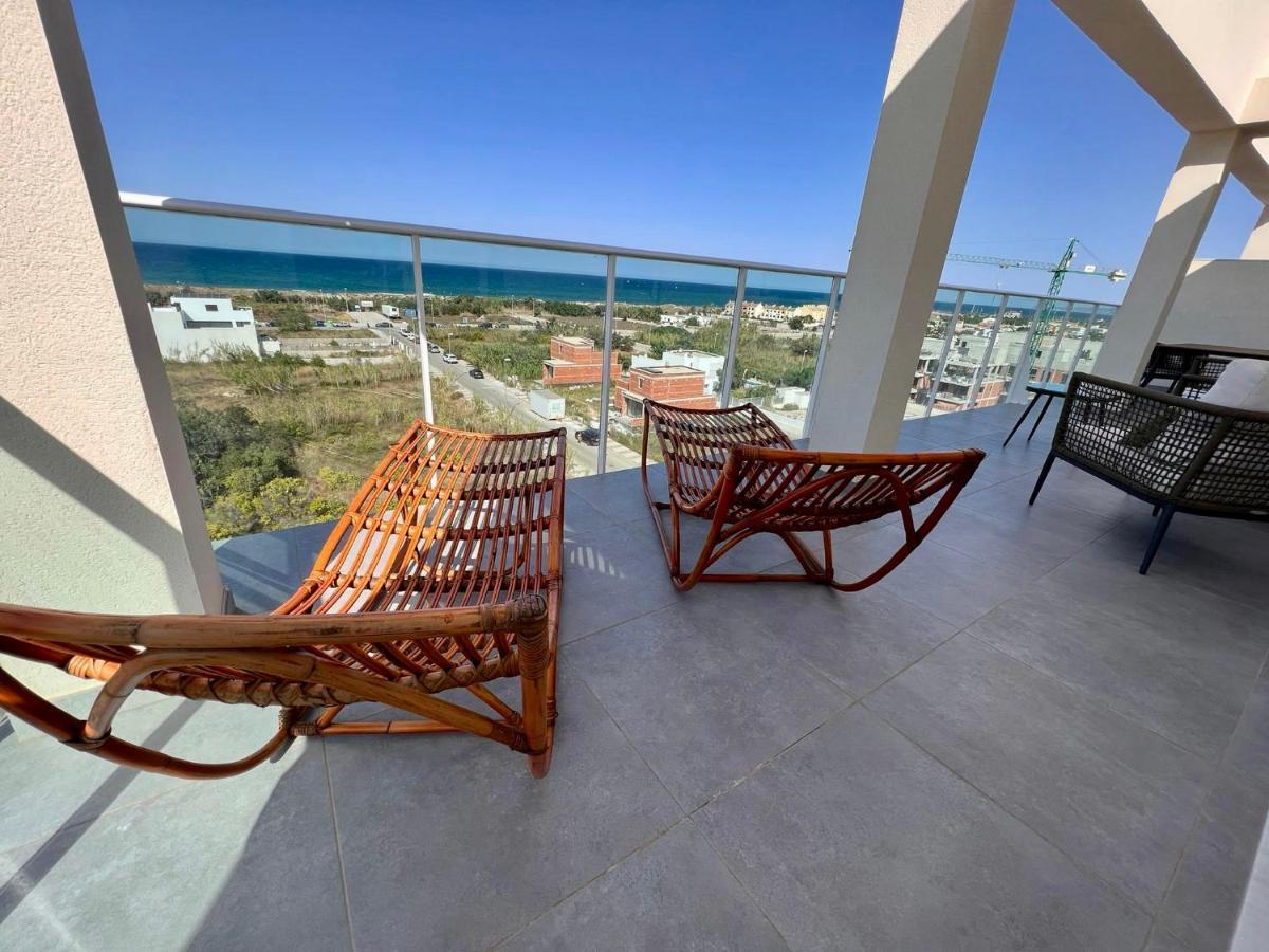 Beautiful Penthouse With Pool And Wonderful Beach View Oliva Bagian luar foto