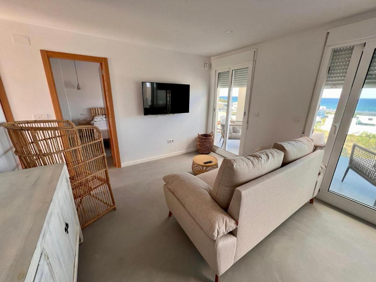 Beautiful Penthouse With Pool And Wonderful Beach View Oliva Bagian luar foto